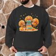 Turkey Read Books Reading Fall Thanksgiving Teacher Men Graphic Sweatshirt, novelty gifts, funny gifts