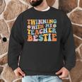 Twinning With My Teacher Bestie Twin Day Matching For Men Women Kids Men Graphic Sweatshirt, novelty gifts, funny gifts