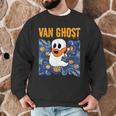 Van Ghost Art Teacher Halloween Van Gogh Starry Night Men Graphic Sweatshirt, novelty gifts, funny gifts