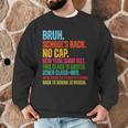 Vintage Bruh We Back No Cap Bruh We'Re Back Student Teacher Men Graphic Sweatshirt, novelty gifts, funny gifts Vintage Bruh We Back No Cap Bruh We'Re Back Student Teacher Men Graphic Sweatshirt, novelty gifts, funny gifts