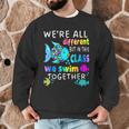 We'Re All Different But We Swim Together Elementary Teacher Men Graphic Sweatshirt, novelty gifts, funny gifts We'Re All Different But We Swim Together Elementary Teacher Men Graphic Sweatshirt, novelty gifts, funny gifts