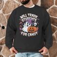 Will Trade Students For Candy Halloween Teacher Men Graphic Sweatshirt, novelty gifts, funny gifts Will Trade Students For Candy Halloween Teacher Men Graphic Sweatshirt, novelty gifts, funny gifts