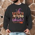 Which Witch Is Which Halloween English Teacher Men Graphic Sweatshirt, novelty gifts, funny gifts
