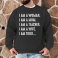 Woman Mom Teacher Wife TIRED T Shirt Cute Mom Teacher Shirts Men Graphic Sweatshirt, novelty gifts, funny gifts Woman Mom Teacher Wife TIRED T Shirt Cute Mom Teacher Shirts Men Graphic Sweatshirt, novelty gifts, funny gifts