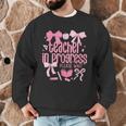 Women Teacher In Progress Coquette Pink Bow Future Teacher Men Graphic Sweatshirt, novelty gifts, funny gifts Women Teacher In Progress Coquette Pink Bow Future Teacher Men Graphic Sweatshirt, novelty gifts, funny gifts