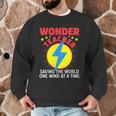 Wonder Teacher Costume Shirt Teacher Halloween Costume Men Women Men Graphic Sweatshirt, novelty gifts, funny gifts