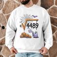4489 Square Root 67 Math Teacher Halloween Costume Professor Men Graphic Sweatshirt, novelty gifts, funny gifts