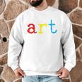 Art Teacher Artists Men Graphic Sweatshirt, novelty gifts, funny gifts