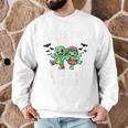 Creepin It Real Monster School Preschool Teacher Halloween Men Graphic Sweatshirt, novelty gifts, funny gifts