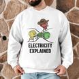Electricity Explained Physics Nerd I Teacher School Men Graphic Sweatshirt, novelty gifts, funny gifts Electricity Explained Physics Nerd I Teacher School Men Graphic Sweatshirt, novelty gifts, funny gifts