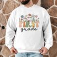 First Grade Teacher Wildflower Back To School Floral Outfits Men Graphic Sweatshirt, novelty gifts, funny gifts First Grade Teacher Wildflower Back To School Floral Outfits Men Graphic Sweatshirt, novelty gifts, funny gifts