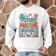 Future Marine Biologist Student Biology Teacher Kids Men Graphic Sweatshirt, novelty gifts, funny gifts