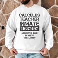 Halloween Calculus Teacher Prisoner Costume Men Graphic Sweatshirt, novelty gifts, funny gifts Halloween Calculus Teacher Prisoner Costume Men Graphic Sweatshirt, novelty gifts, funny gifts