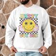 Happy Dot Day Hippie Flowers Smile Face Groovy Teacher Kids Men Graphic Sweatshirt, novelty gifts, funny gifts Happy Dot Day Hippie Flowers Smile Face Groovy Teacher Kids Men Graphic Sweatshirt, novelty gifts, funny gifts
