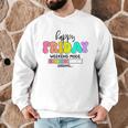 Happy Friyay Teacher School Friday Weekend Vibes Men Graphic Sweatshirt, novelty gifts, funny gifts Happy Friyay Teacher School Friday Weekend Vibes Men Graphic Sweatshirt, novelty gifts, funny gifts