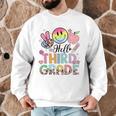 Hello 3rd Grade Boy Girl Teacher Back To School 3rd Grade Men Graphic Sweatshirt, novelty gifts, funny gifts