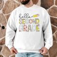 Hello Second Grade Team 2nd Grade Back To School Teacher Kid Men Graphic Sweatshirt, novelty gifts, funny gifts Hello Second Grade Team 2nd Grade Back To School Teacher Kid Men Graphic Sweatshirt, novelty gifts, funny gifts