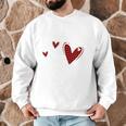 Kindergarten Has My Heart Buffalo Print Teacher Valentine Men Graphic Sweatshirt, novelty gifts, funny gifts