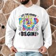 Let The Games Field Day Begin Tie Dye Adults Teacher Kids Men Graphic Sweatshirt, novelty gifts, funny gifts