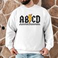 Lightning Pencil Rock'n Roll ABCD Teacher Back To School Kid Men Graphic Sweatshirt, novelty gifts, funny gifts Lightning Pencil Rock'n Roll ABCD Teacher Back To School Kid Men Graphic Sweatshirt, novelty gifts, funny gifts