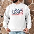 Literacy Justice For All Teacher Men Graphic Sweatshirt, novelty gifts, funny gifts Literacy Justice For All Teacher Men Graphic Sweatshirt, novelty gifts, funny gifts