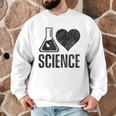 I Love Science Lover Teacher Scientist Sciences Men Graphic Sweatshirt, novelty gifts, funny gifts