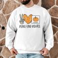 Peace Love Visuals Sped Teacher Pumpkin Skeleton Halloween Men Graphic Sweatshirt, novelty gifts, funny gifts Peace Love Visuals Sped Teacher Pumpkin Skeleton Halloween Men Graphic Sweatshirt, novelty gifts, funny gifts