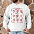 Pre K Is My Jam Teacher Team Crew Preschool Cute Strawberry Men Graphic Sweatshirt, novelty gifts, funny gifts