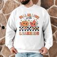 Retro Fall In Love With Learning Autumn Pumpkin Teacher Men Graphic Sweatshirt, novelty gifts, funny gifts Retro Fall In Love With Learning Autumn Pumpkin Teacher Men Graphic Sweatshirt, novelty gifts, funny gifts