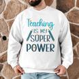 Retro Groovy Teaching Is My Super Power Teacher's Present Men Women Men Graphic Sweatshirt, novelty gifts, funny gifts Retro Groovy Teaching Is My Super Power Teacher's Present Men Women Men Graphic Sweatshirt, novelty gifts, funny gifts