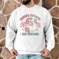 Retro Pink Christmas Santa's Favorite Art Teacher Artist Men Graphic Sweatshirt, novelty gifts, funny gifts Retro Pink Christmas Santa's Favorite Art Teacher Artist Men Graphic Sweatshirt, novelty gifts, funny gifts