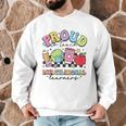 Retro Proud To Teach Multilingual Learners English Teacher Men Graphic Sweatshirt, novelty gifts, funny gifts Retro Proud To Teach Multilingual Learners English Teacher Men Graphic Sweatshirt, novelty gifts, funny gifts