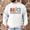 Rock Abcd Back To School Abcd Preschool Teacher Appreciation Men Graphic Sweatshirt, novelty gifts, funny gifts Rock Abcd Back To School Abcd Preschool Teacher Appreciation Men Graphic Sweatshirt, novelty gifts, funny gifts