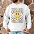 Second Grade Teachers Boys Girls Smile Face 2nd Grade Team Men Graphic Sweatshirt, novelty gifts, funny gifts Second Grade Teachers Boys Girls Smile Face 2nd Grade Team Men Graphic Sweatshirt, novelty gifts, funny gifts