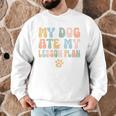 Teacher My Dog Ate My Lesson Plan Teacher Lesson Plan Men Graphic Sweatshirt, novelty gifts, funny gifts