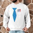Teacher Tie & Pocket Protector Costume School Men Graphic Sweatshirt, novelty gifts, funny gifts