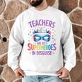 Teachers Are Just Superheroes In Disguise Back To School Men Graphic Sweatshirt, novelty gifts, funny gifts Teachers Are Just Superheroes In Disguise Back To School Men Graphic Sweatshirt, novelty gifts, funny gifts