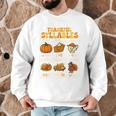 Thankful Syllables Teacher Thanksgiving Educational Kids Men Graphic Sweatshirt, novelty gifts, funny gifts