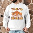 Thankful Teacher's Aide Thanksgiving Autumn Fall Women Men Men Graphic Sweatshirt, novelty gifts, funny gifts