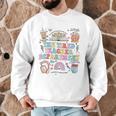 The Tired Teachers Department Retro Groovy Back To School Men Graphic Sweatshirt, novelty gifts, funny gifts The Tired Teachers Department Retro Groovy Back To School Men Graphic Sweatshirt, novelty gifts, funny gifts