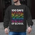 100 Days Of School Heart Love Teacher Or Student 100th Day Men Graphic Sweatshirt, trending gift