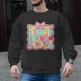 100 Days Of School Preppy 100th Day Of School Teacher Kids Men Graphic Sweatshirt, trending gift