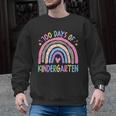 100th Day Of Kindergarten Teacher Kids 100 Days Smarter Men Graphic Sweatshirt, trending gift