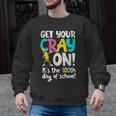 100th Day Of School Get Your Cray On Teacher Men Graphic Sweatshirt, trending gift 100th Day Of School Get Your Cray On Teacher Men Graphic Sweatshirt, trending gift