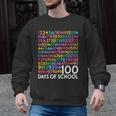 100th Day Of School Teacher Kids 100 Days Math Numbers Men Graphic Sweatshirt, trending gift