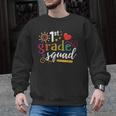 1st First Grade Squad Student Teacher Back To School Men Graphic Sweatshirt, First Grade Teacher Gifts, trending gift 1st First Grade Squad Student Teacher Back To School Men Graphic Sweatshirt, First Grade Teacher Gifts, trending gift