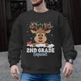 2nd Grade Teacher Christmas Second Grade Squad Reindeer Xmas For Men Women Kids Men Graphic Sweatshirt, 2nd Grade Teacher Gifts, trending gift