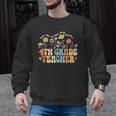 4th Fourth Grade Teacher Appreciation Teaching Wildflowers Men Graphic Sweatshirt, 4th Grade Teacher Gifts, trending gift 4th Fourth Grade Teacher Appreciation Teaching Wildflowers Men Graphic Sweatshirt, 4th Grade Teacher Gifts, trending gift