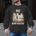 5K Boo Crew Halloween Teacher K5 Floral Ghost Trick Or Teach Men Graphic Sweatshirt, trending gift