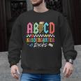ABCD Kindergarten Rocks Pencil Lightning Teachers Rock Boys Men Graphic Sweatshirt, trending gift